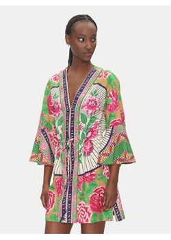 Maaji Sukienka plażowa Cerice Bouquet Enjoyable PT2472CPO008 Kolorowy Regular Fit ze sklepu MODIVO w kategorii Odzież plażowa - zdjęcie 183652335
