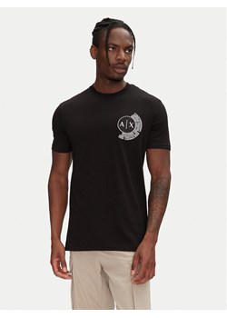Armani Exchange T-Shirt XM000556 AF10358 UC001 Czarny Regular Fit ze sklepu MODIVO w kategorii T-shirty męskie - zdjęcie 183652359