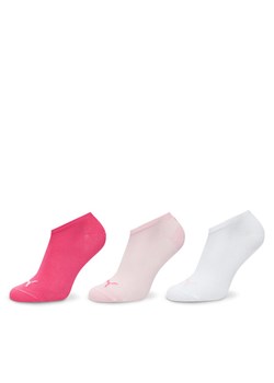 Puma Zestaw 3 par niskich skarpet unisex 938624 Różowy ze sklepu MODIVO w kategorii Skarpetki damskie - zdjęcie 183652409