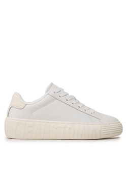 Tommy Jeans Sneakersy Tjw New Cupsole Leather Lc EN0EN02212 Écru ze sklepu MODIVO w kategorii Buty sportowe damskie - zdjęcie 183652475