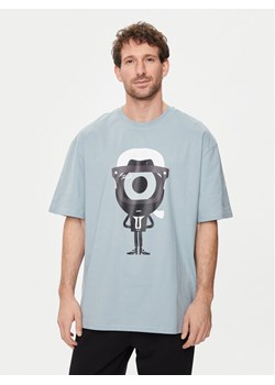 KARL LAGERFELD T-Shirt 755098 542270 Niebieski Regular Fit ze sklepu MODIVO w kategorii T-shirty męskie - zdjęcie 183652487