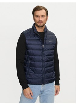 Gant Kamizelka 7006299 Granatowy Regular Fit ze sklepu MODIVO w kategorii Kamizelki męskie - zdjęcie 183652588