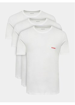 Hugo Komplet 3 t-shirtów 50493972 Biały Regular Fit ze sklepu MODIVO w kategorii T-shirty męskie - zdjęcie 183652615