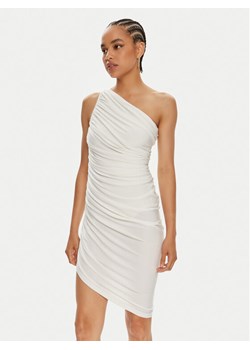 NORMA KAMALI Sukienka koktajlowa KK2223PL288944 Biały Slim Fit ze sklepu MODIVO w kategorii Sukienki - zdjęcie 183652677