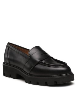 Badura Loafersy AMANTEA-E23-28180N Czarny ze sklepu MODIVO w kategorii Półbuty damskie - zdjęcie 183652706