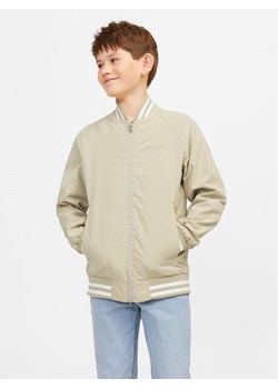 Jack&Jones Junior Kurtka bomber Lucca 12253440 Beżowy Regular Fit ze sklepu MODIVO w kategorii Kurtki chłopięce - zdjęcie 183652708