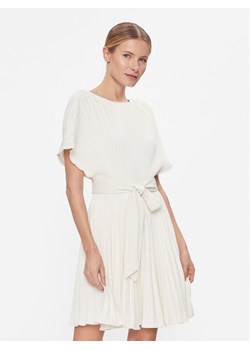 DKNY Sukienka letnia DD3J3452 Écru Regular Fit ze sklepu MODIVO w kategorii Sukienki - zdjęcie 183652789