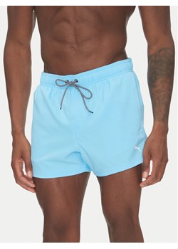 Puma Szorty kąpielowe 907658 Niebieski Regular Fit ze sklepu MODIVO w kategorii Kąpielówki - zdjęcie 183652829