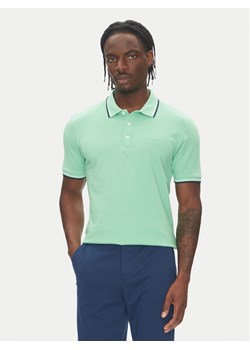 Lindbergh Polo 30-404010 Zielony Relaxed Fit ze sklepu MODIVO w kategorii T-shirty męskie - zdjęcie 183652906