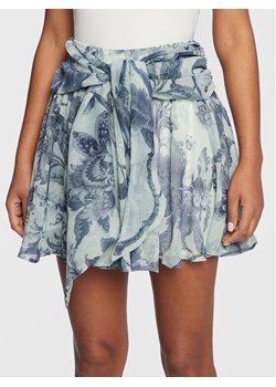 Guess Spódnica trapezowa W3RD46 WDW52 Zielony Regular Fit ze sklepu MODIVO w kategorii Spódnice - zdjęcie 183652907