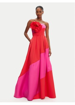 Babylon Sukienka wieczorowa S00873 Czerwony Regular Fit ze sklepu MODIVO w kategorii Sukienki - zdjęcie 183653057
