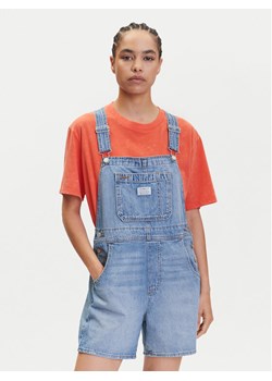 Levi's® Ogrodniczki Utility 001UY-0000 Niebieski Loose Fit ze sklepu MODIVO w kategorii Szorty - zdjęcie 183653059