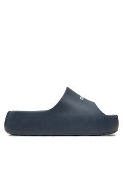 Tommy Jeans Klapki Tjw Chunky Flatform Slide EN0EN02454 Granatowy ze sklepu MODIVO w kategorii Klapki damskie - zdjęcie 183653095