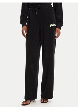 Juicy Couture Spodnie dresowe Regan JCWBJ125335 Czarny Wide Leg ze sklepu MODIVO w kategorii Spodnie damskie - zdjęcie 183653145