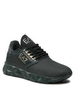 Sneakersy EA7 Emporio Armani X8X123 XK300 R644 Zielony ze sklepu eobuwie.pl w kategorii Buty sportowe męskie - zdjęcie 183653149