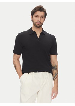 Marc O'Polo Polo 524 3021 53176 Czarny Regular Fit ze sklepu MODIVO w kategorii T-shirty męskie - zdjęcie 183653157