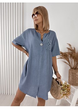 sukienka lunare niebieska one size ze sklepu UBRA w kategorii Sukienki - zdjęcie 183658146