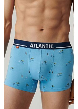 Atlantic 3-pack bokserki męskie 3MH-213-NIEJ/NIE/NIEC, Kolor niebieski-wzór, Rozmiar M, ATLANTIC ze sklepu Intymna w kategorii Majtki męskie - zdjęcie 183658467