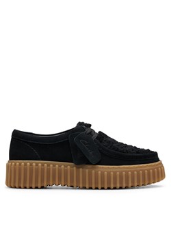 Półbuty Clarks Torhill Bee 26179110 Czarny ze sklepu eobuwie.pl w kategorii Półbuty damskie - zdjęcie 183658757