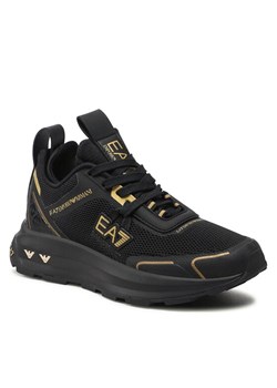 Sneakersy EA7 Emporio Armani X8X089 XK234 S386 Czarny ze sklepu eobuwie.pl w kategorii Buty sportowe damskie - zdjęcie 183658877