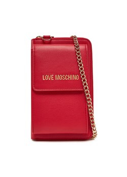 LOVE MOSCHINO Torebka na telefon JC5701PP1MLD0500 Czerwony ze sklepu MODIVO w kategorii Etui - zdjęcie 183660135