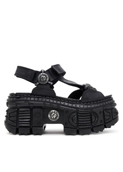 NEW ROCK Sandały M-BIOS130-C7 Czarny ze sklepu MODIVO w kategorii Sandały damskie - zdjęcie 183660218