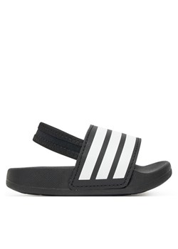 adidas Sandały adilette Estrap JR5323 Czarny ze sklepu MODIVO w kategorii Sandały dziecięce - zdjęcie 183660256