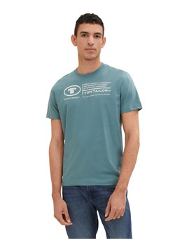 Tom Tailor T-Shirt 1035611 Zielony Regular Fit ze sklepu MODIVO w kategorii T-shirty męskie - zdjęcie 183660258