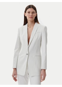 HUGO Marynarka 50537759 Biały Slim Fit ze sklepu MODIVO w kategorii Marynarki damskie - zdjęcie 183660265