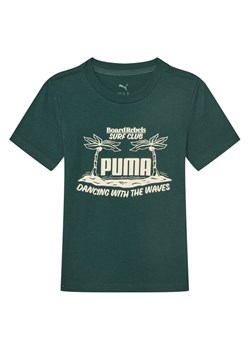 Puma T-Shirt MID90S Graphic 685152 Zielony Regular Fit ze sklepu MODIVO w kategorii T-shirty chłopięce - zdjęcie 183660295