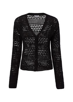 Noisy May Kardigan damski - NMLaika Kobiety czarny jednolity ze sklepu vangraaf w kategorii Swetry damskie - zdjęcie 183661549