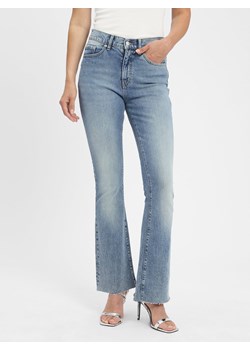 HUGO Dżinsy - Asmalla Kobiety light stone jednolity ze sklepu vangraaf w kategorii Jeansy damskie - zdjęcie 183661577