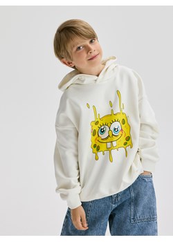 Reserved - Bluza SpongeBob - złamana biel ze sklepu Reserved w kategorii Bluzy chłopięce - zdjęcie 183662256