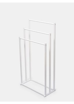 Sinsay - Metalowy stojak łazienkowy na ręczniki - biały - id: 529GM-00X - marki Sinsay - 183663518 Sinsay - Metalowy stojak łazienkowy na ręczniki - biały ze sklepu Sinsay w kategorii Meble łazienkowe - zdjęcie 183663518