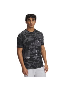 Męska koszulka treningowa Under Armour Vanish Energy Printed SS - czarna ze sklepu Sportstylestory.com w kategorii T-shirty męskie - zdjęcie 183666037