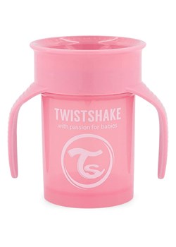 Twistshake Kubek &quot;360&quot; w kolorze jasnoróżowym do nauki picia - 230 ml ze sklepu Limango Polska w kategorii Kubki - zdjęcie 183666419