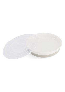Twistshake Talerz w kolorze białym do nauki jedzenia - 430 ml ze sklepu Limango Polska w kategorii Naczynia dziecięce - zdjęcie 183666439