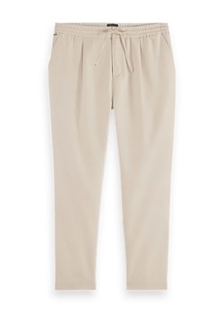 Scotch &amp; Soda Spodnie dresowe w kolorze beżowym ze sklepu Limango Polska w kategorii Spodnie męskie - zdjęcie 183666699