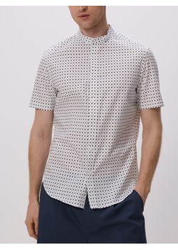 Reserved - Koszula slim fit ze stójką - biały ze sklepu Reserved w kategorii Koszule męskie - zdjęcie 183667289