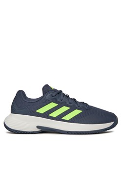 Buty do tenisa adidas Gamecourt 2.0 Tennis IE0854 Niebieski ze sklepu eobuwie.pl w kategorii Buty sportowe męskie - zdjęcie 183668138