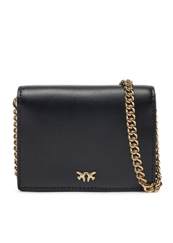 Torebka PINKO Jolie Simply Credit Card 1P21KX Y5FF Czarny ze sklepu eobuwie.pl w kategorii Kopertówki - zdjęcie 183668156