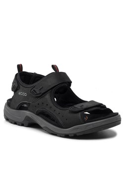 Sandały ECCO Offroad 82204412001 Czarny ze sklepu eobuwie.pl w kategorii Sandały męskie - zdjęcie 183668265