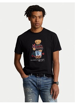 Polo Ralph Lauren T-Shirt 710854497027 Czarny Regular Fit ze sklepu MODIVO w kategorii T-shirty męskie - zdjęcie 183669418
