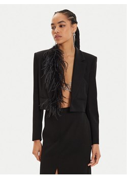 Patrizia Pepe Marynarka 8S0500/A454-K103 Czarny Regular Fit ze sklepu MODIVO w kategorii Marynarki damskie - zdjęcie 183669505