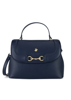 Beverly Hills Polo Club Torebka BHPC-K-046-06 Granatowy ze sklepu MODIVO w kategorii Torebki damskie - zdjęcie 183669639