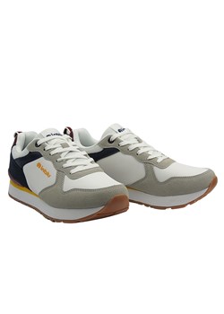 Sportowe buty męskie sznurowane białe Inblu IU-24 ze sklepu ulubioneobuwie w kategorii Buty sportowe męskie - zdjęcie 183671516