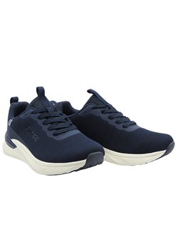 Sportowe buty męskie sznurowane niebieskie Inblu IU-30 ze sklepu ulubioneobuwie w kategorii Buty sportowe męskie - zdjęcie 183671549