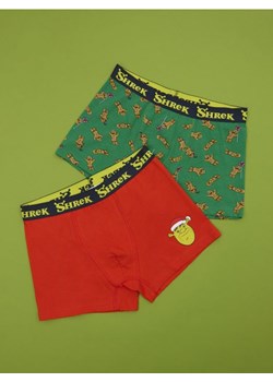 Sinsay - Bokserki Classic 2 pack Shrek - wielobarwny ze sklepu Sinsay w kategorii Majtki męskie - zdjęcie 183672276