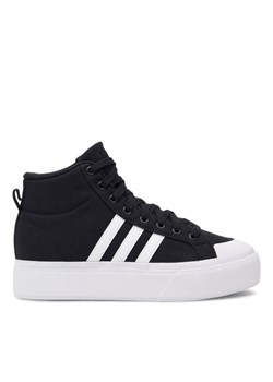 Sneakersy adidas BRAVADA 2.0 MID PLATFORM IE2317 Czarny ze sklepu eobuwie.pl w kategorii Trampki damskie - zdjęcie 183672615