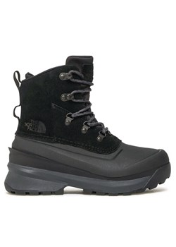 Trekkingi The North Face Chilkat Lace Wp NF0A5LW3KT01 Czarny ze sklepu eobuwie.pl w kategorii Buty trekkingowe męskie - zdjęcie 183672669